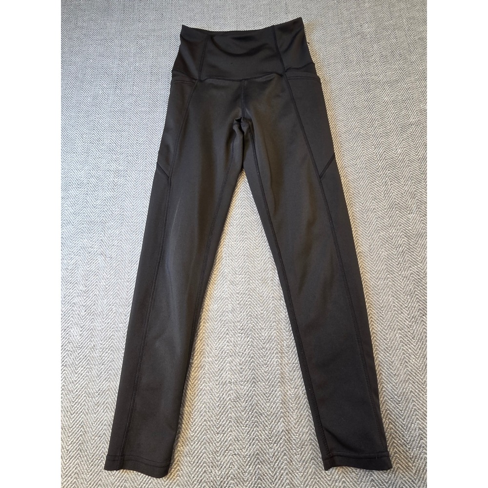 M Sport Leggings Womens Small Black Athleisure Gym Workout Training High Waisted